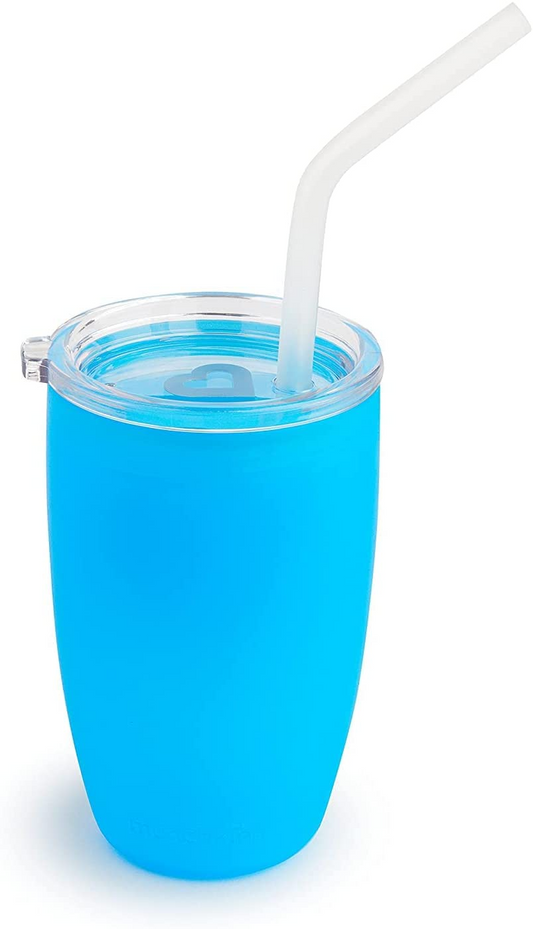 Taza Munchkin (Juego de tazas para niño + pajita y tapa)