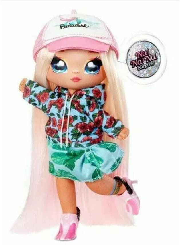 Na Na Na Surprise 2-in-1 Fashion - Boneca e bolsa de pom brilhante KRYSTA SPLASH