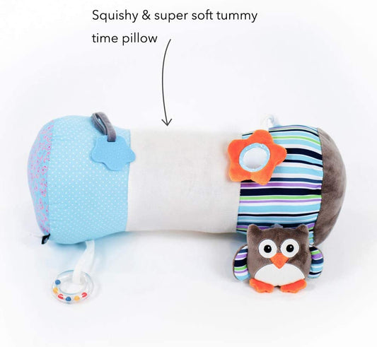 Almohada de actividad Nuby Tummy Owl Belly Down