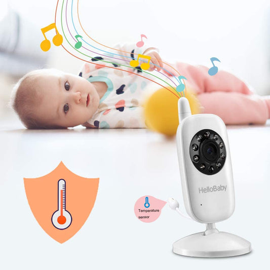 HelloBaby HB32 - Babá Eletrônica sem fio para bebês com câmera digital, 3.2 polegadas
