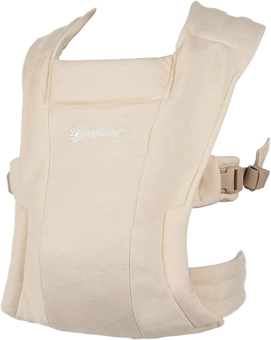 Ergobaby EMBRACE Mochila Porta Bebé Recién Nacido Extra Suave y Ergonómica - Crema