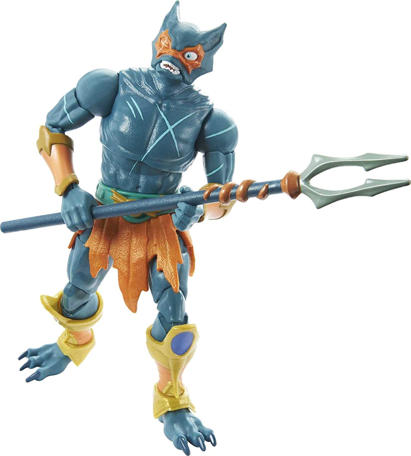 Masters of the Universe - Figura de acción Masterverse Revelation Mer-Man de 7 pulgadas MOTU