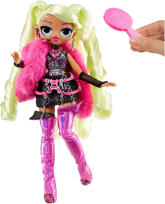 L.O.L. Surprise! Boneca Fierce LADY DIVA Fashion Roupas, Acessórios e Suporte - 15 Surpresas 3+