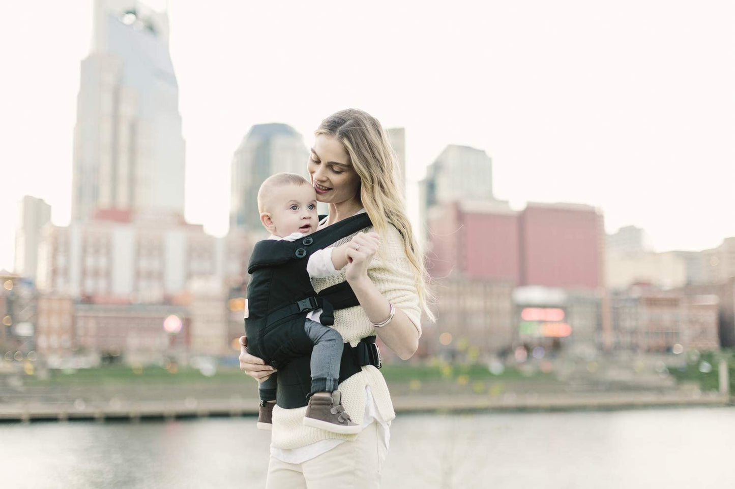 Ergobaby - Adapt Collection Canguru para Recém-nascidos - (3,2-20 kg) - Preto