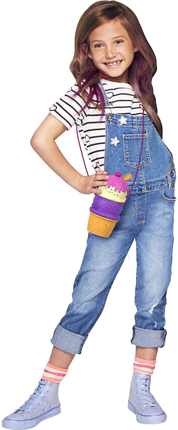 Polly Pocket - Conjunto de jogos e acessórios compacto sorvete