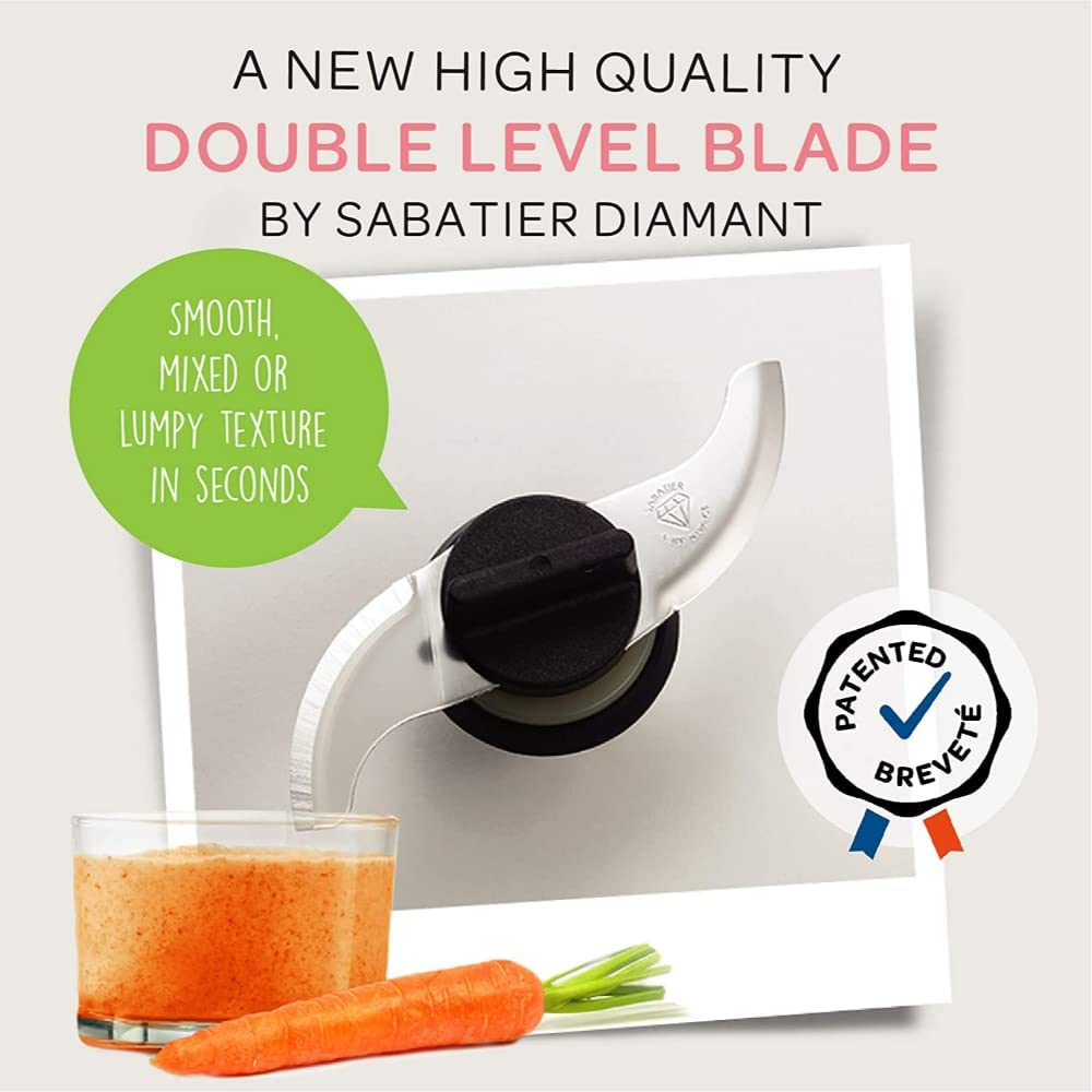 Béaba Babycook Neo Processador de Alimentos Cozimento a Vapor Cinza/branco