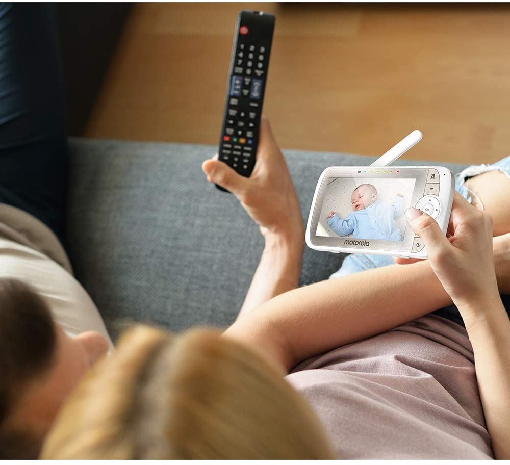 Motorola Lifestyle MBP 950 Halo + Lux85Connect Babá Eletrônica com Suporte para Berço