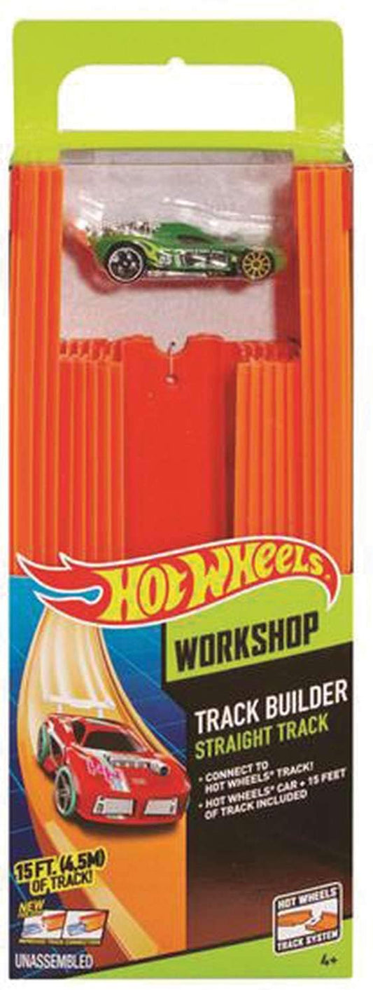 Hot Wheels BHT77 Construtor de esteira reta com Diecast e Mini Car