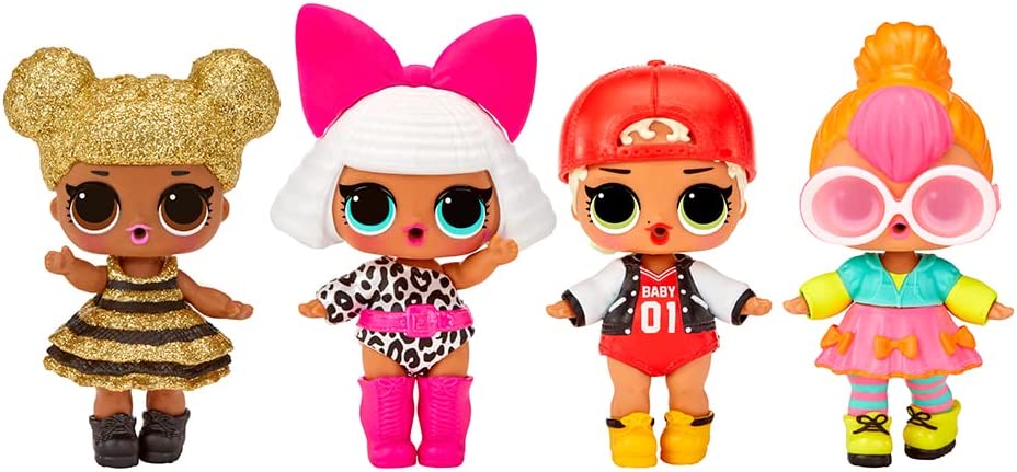 L.O.L. Surprise! Boneca Lil Sister Queen BEE com Acessórios - 7 Surpresas 4+