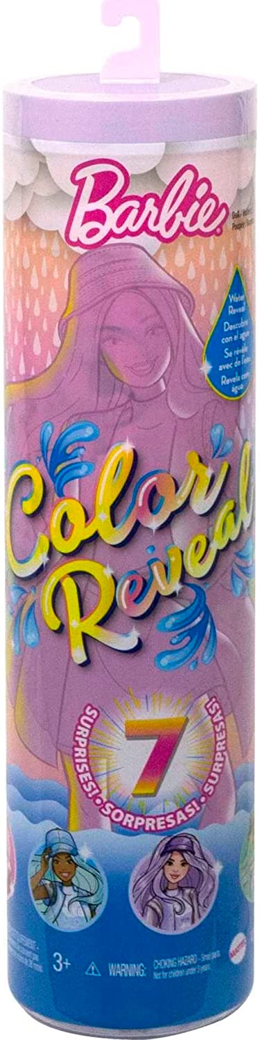 Barbie - Boneca Color Reveal com 7 Surpresas 3+