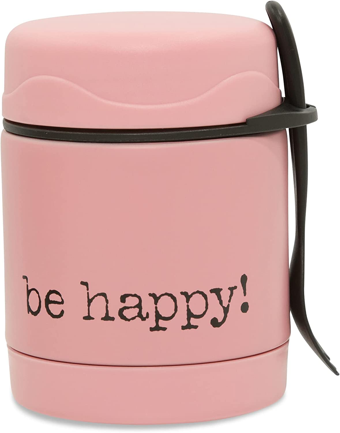 Bubba Bear ®Frasco de comida térmica para bebê com garfo | Frascos de aço inoxidável isolados para crianças para manter a comida quente | O recipiente para viagem é ideal para desmamar, almoço quente para crianças (azul)