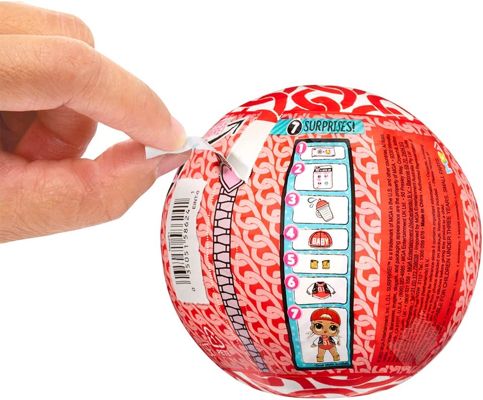 L.O.L Surprise! - Boneca Lil Sister com 7 Surpresas 707 MC SWAG