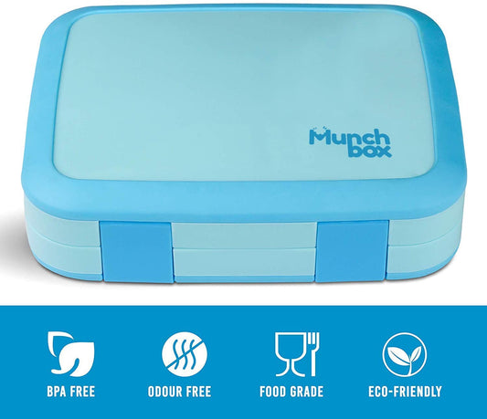 MunchBox Bento - Fiambrera con 5 Compartimentos