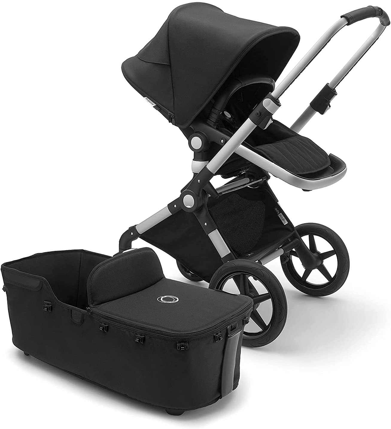 bugaboo carrinho de bebe Bugaboo Lynx Carrinho de bebê (Black-Alu)
