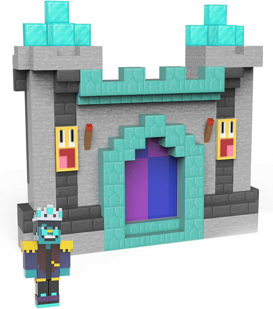 Minecraft Creator da série da festa Supremo Palácio luzes, música e figura de 3,25 ação com  polegadas, presente de brinquedo colecionável para maiores Conjunto de jogo de 6 anos