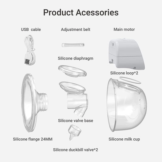 Extractor de leche Momcozy, eléctrico portátil manos libres