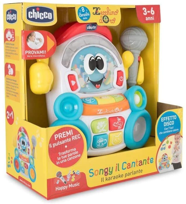 Chicco Brinquedo Musical Songy o Cantor