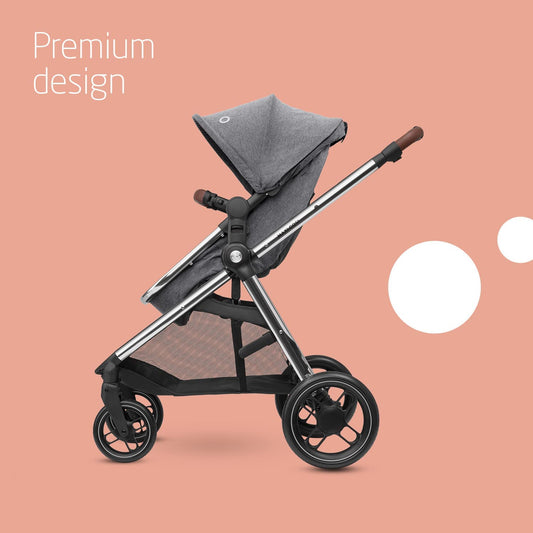 Maxi-Cosi Zelia Luxe Cochecito 2 en 1, asiento reversible