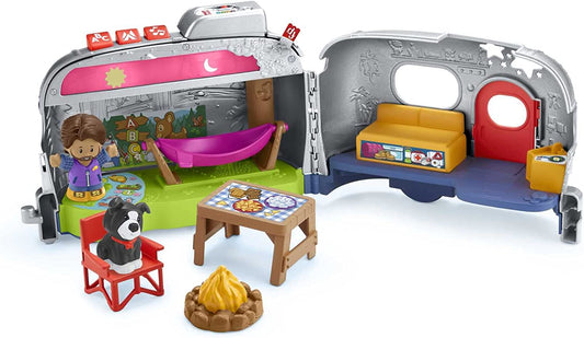 Fisher-Price - Little People Campista Veículo 2 em 1 com Luzes e Músicas