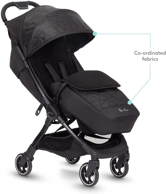 Silver Cross Clic Footmuff Black