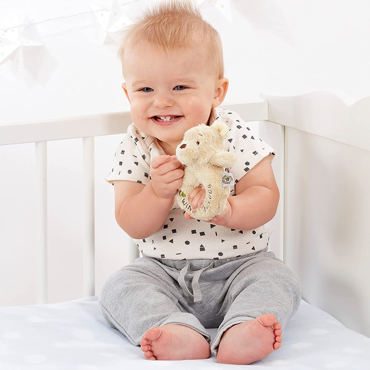 Rainbow Desings - Disney Winnie The Pooh - Osito de peluche suave para bebé