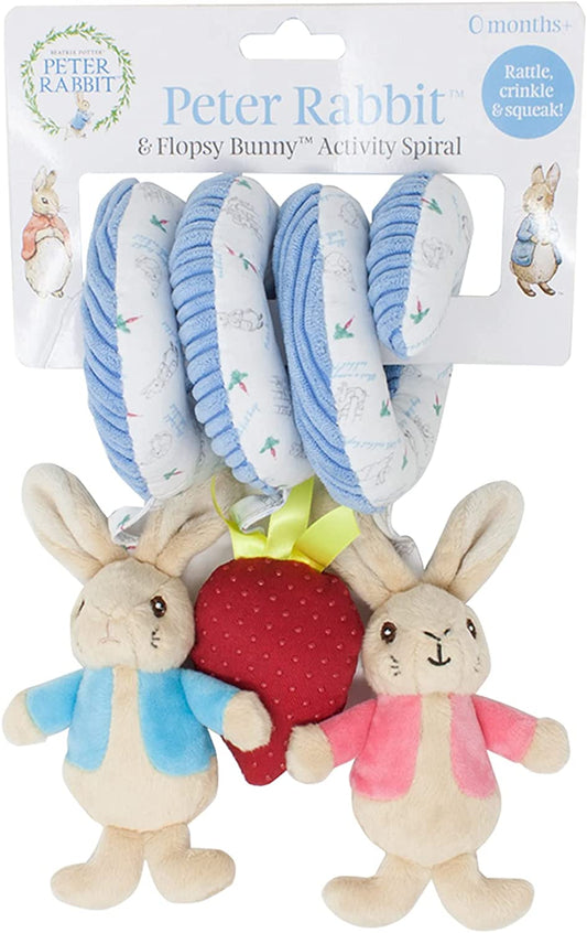 Rainbow Designs Peter Rabbit - Espiral de atividades para bebês