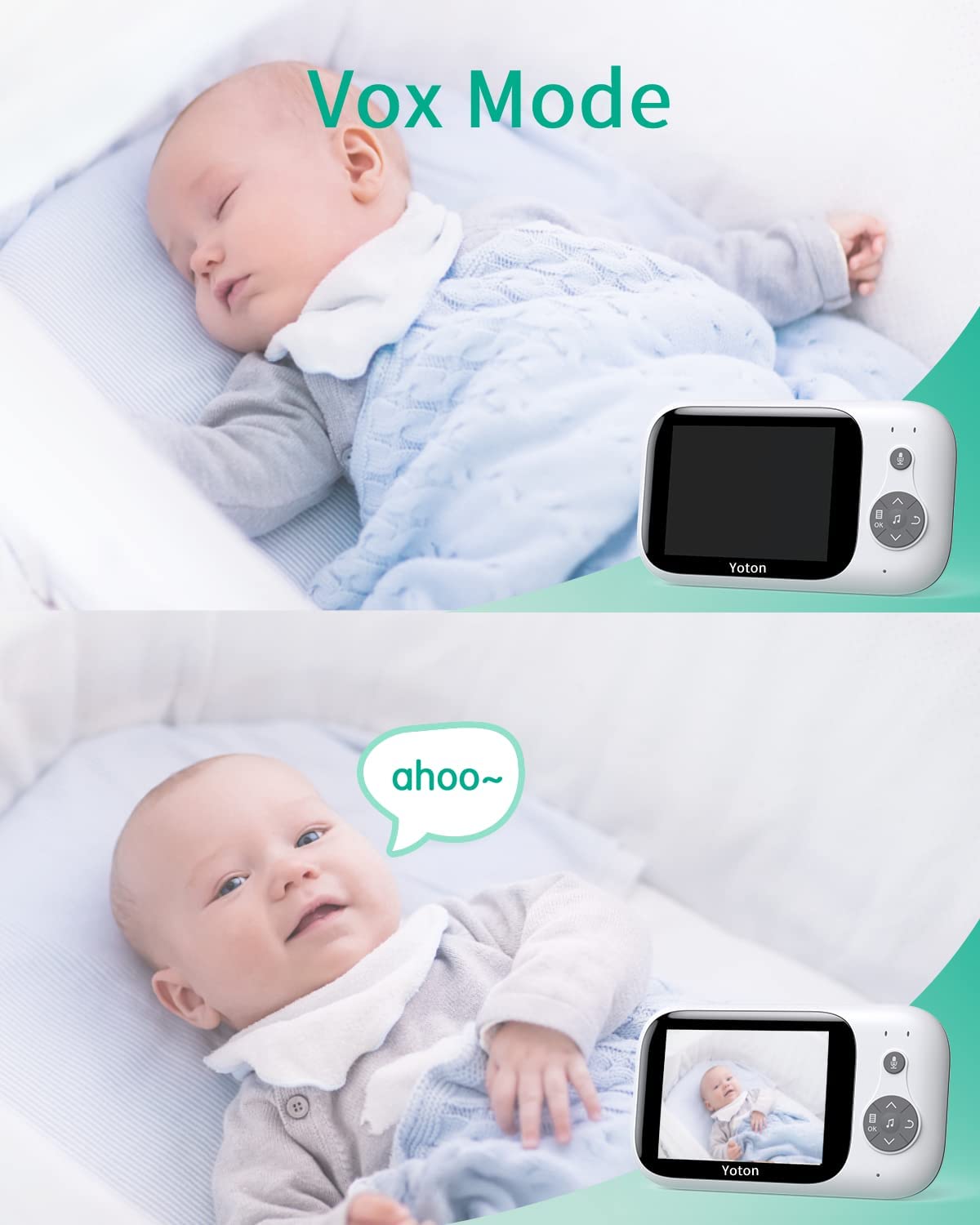 YOTON - Monitoramento de temperatura de visão noturna de tela LCD