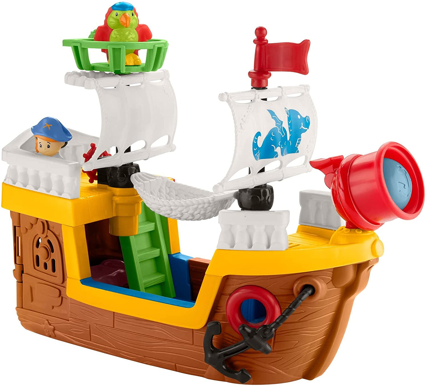 Fisher-Price GPP74 - Little People Pirate Ship play com música