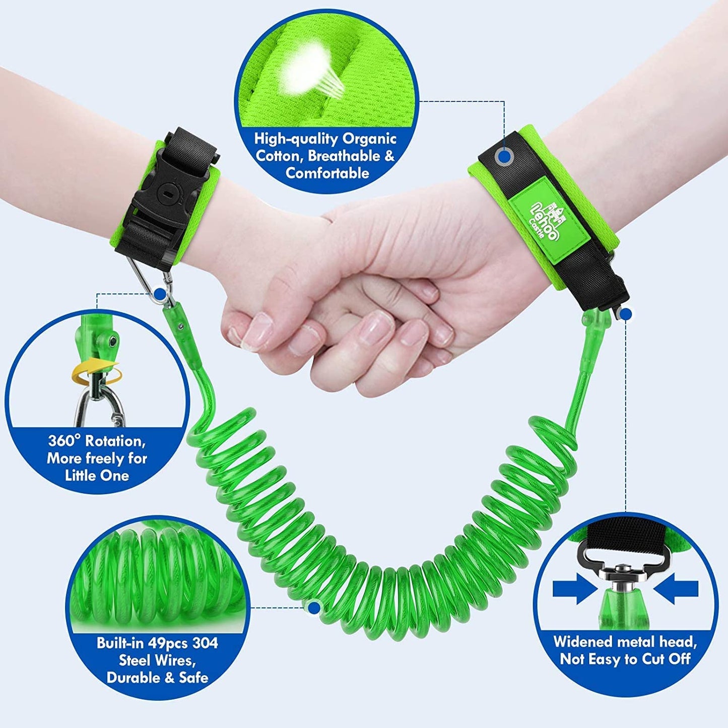 Lehoo Castle - Mochila com cinto de segurança dinossauro 4 em 1