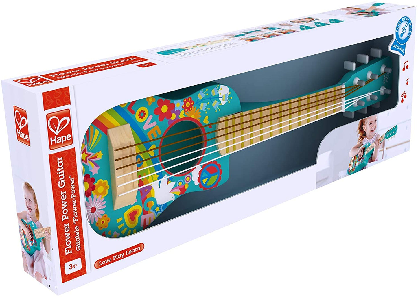 Hape - Guitarra - Instrumentos musicales para 3 años +