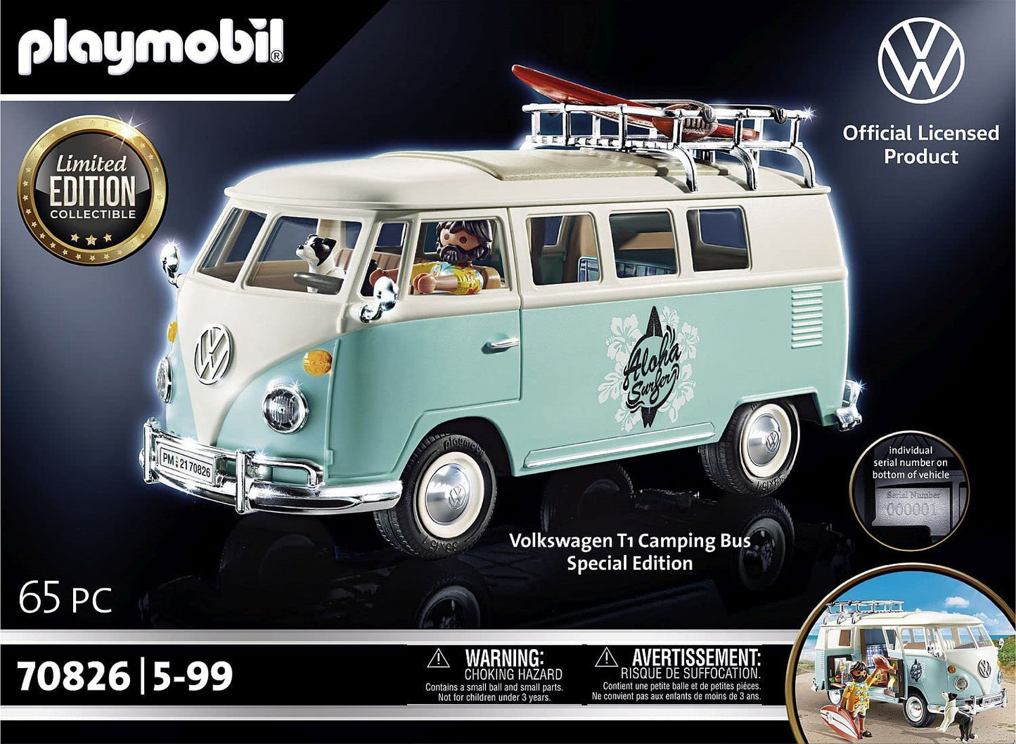 Playmobil 70826 - Autobús Volkswagen T1 Camper