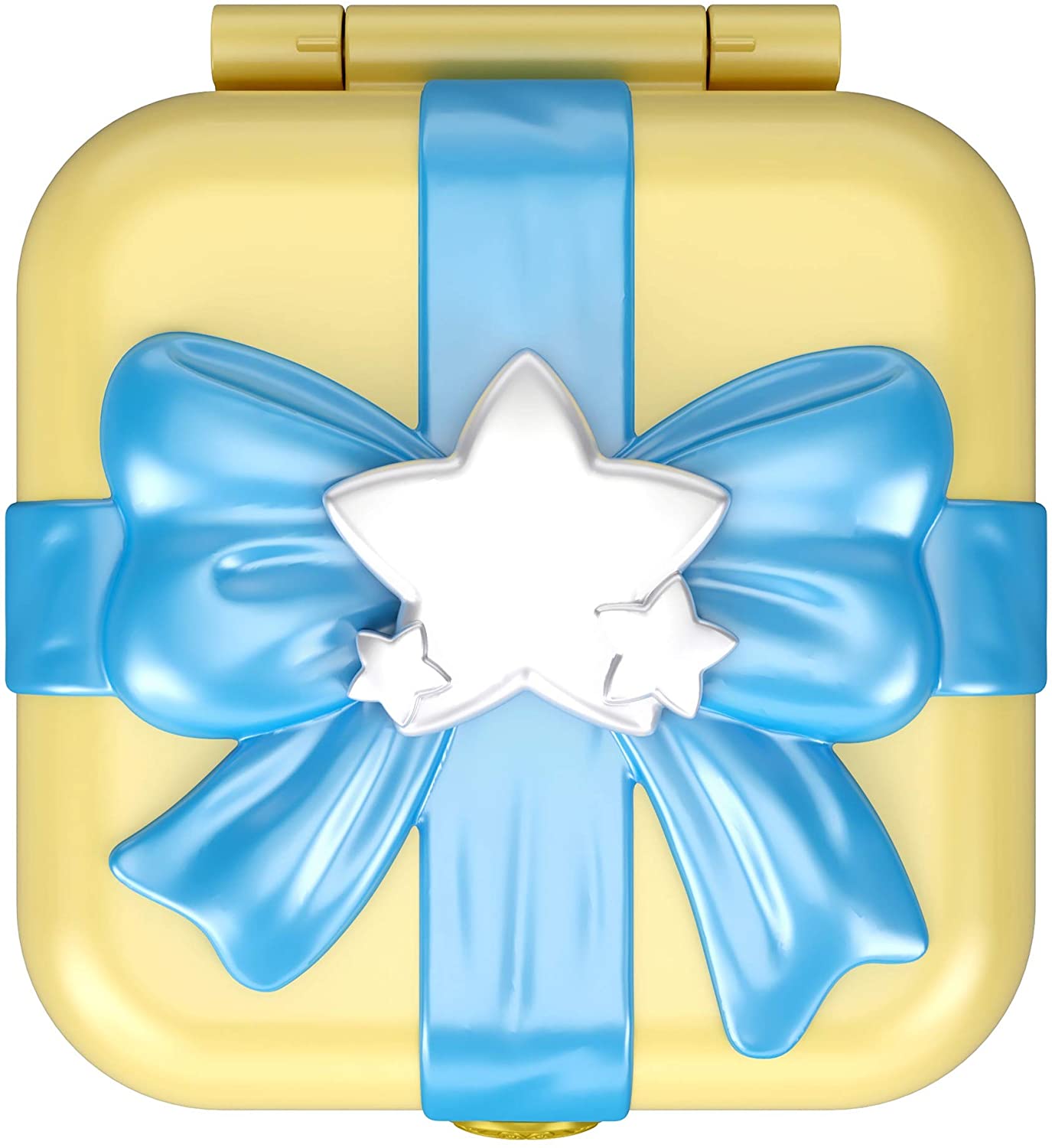 Polly Pocket GDK78 Esconderijos Ocultos Unicórnio Utopia com 3 revelações surpresa, 3 acessórios, 1 boneca Micro Shani e folha de adesivos