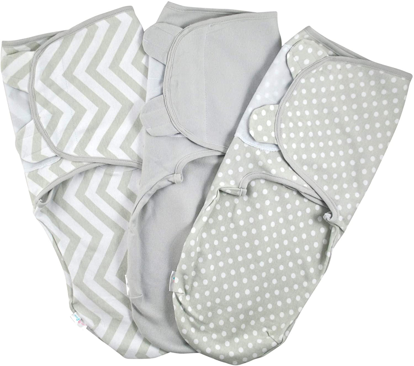 Baby Swaddle Wrap Large 4 a 6 meses - Kit com 3