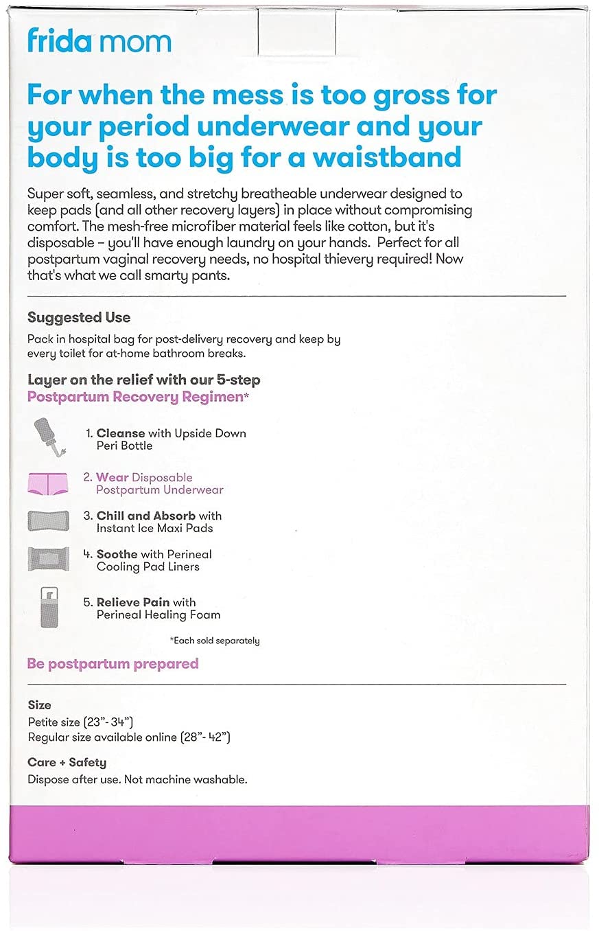 FridaBaby - Roupa interior descartável pós-parto - Kit com 8