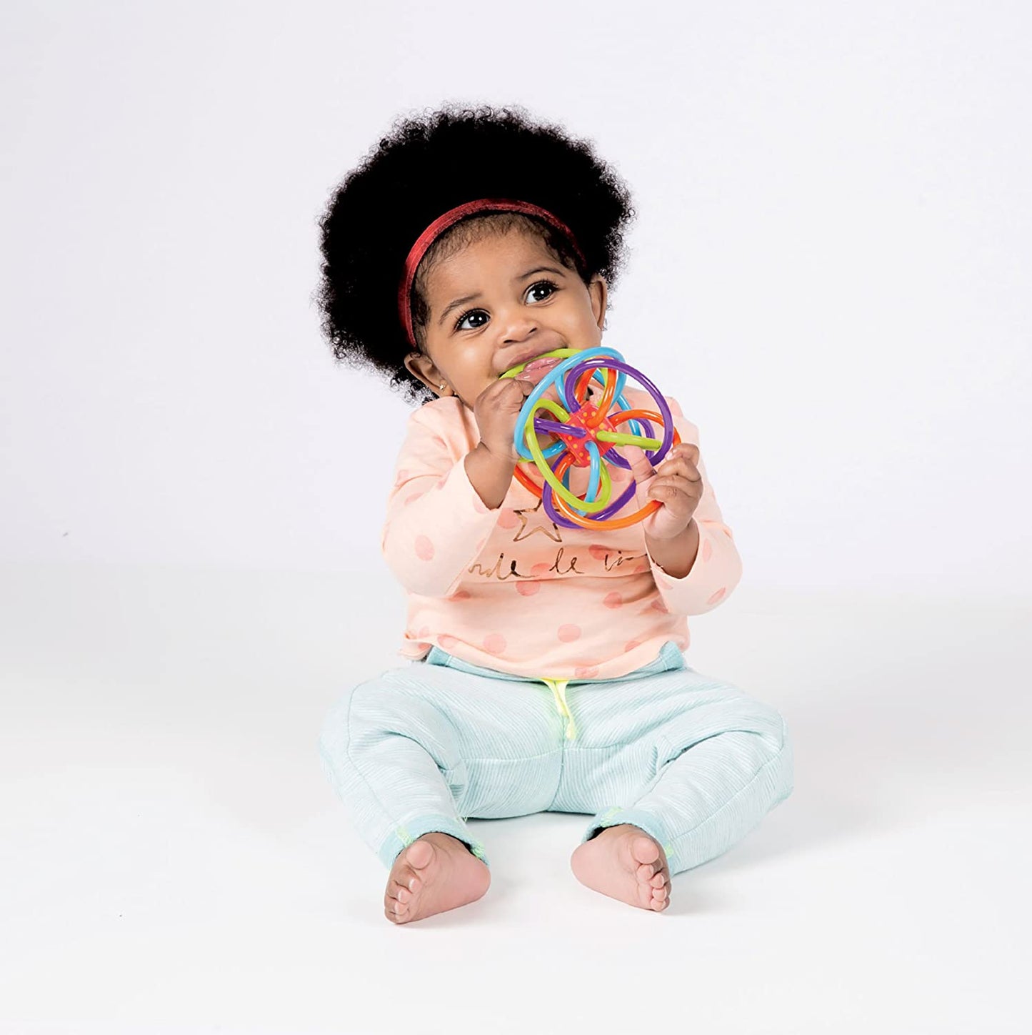 Manhattan - Toy Winkel Rattle and Sensory Teether Toy