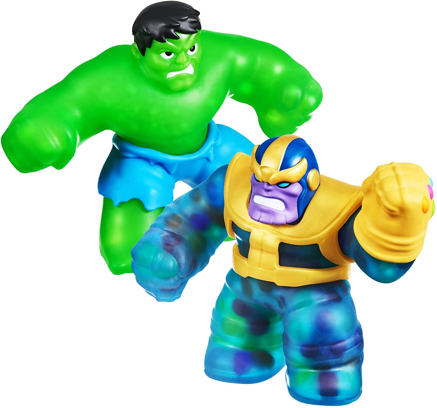 Héroes de Goo Jit Zu MARVEL VERSUS - THANOS VS HULK, 41298