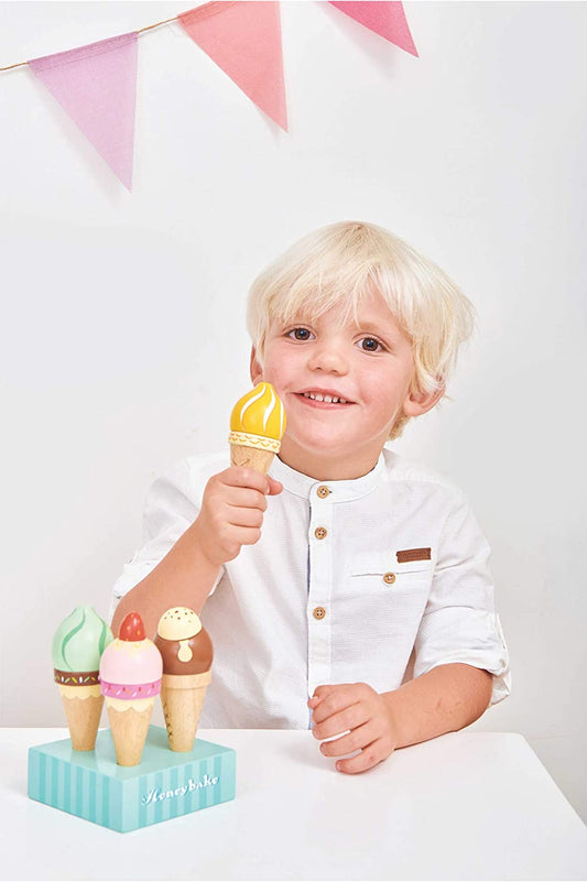 Le Toy Van - Sorvetes educativos de madeira