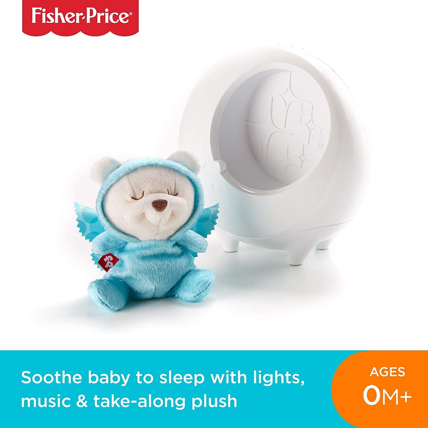 Proyector de luz con ruido blanco Butterfly Dreams 2 en 1 de Fisher-Price