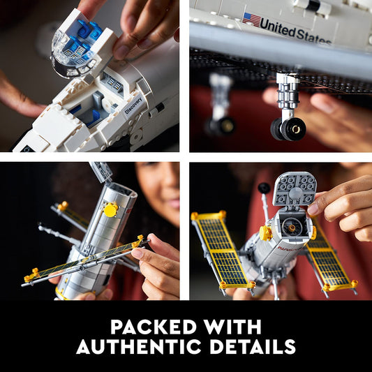 LEGO 10283 - Conjunto de descoberta de ônibus espacial da NASA para adultos