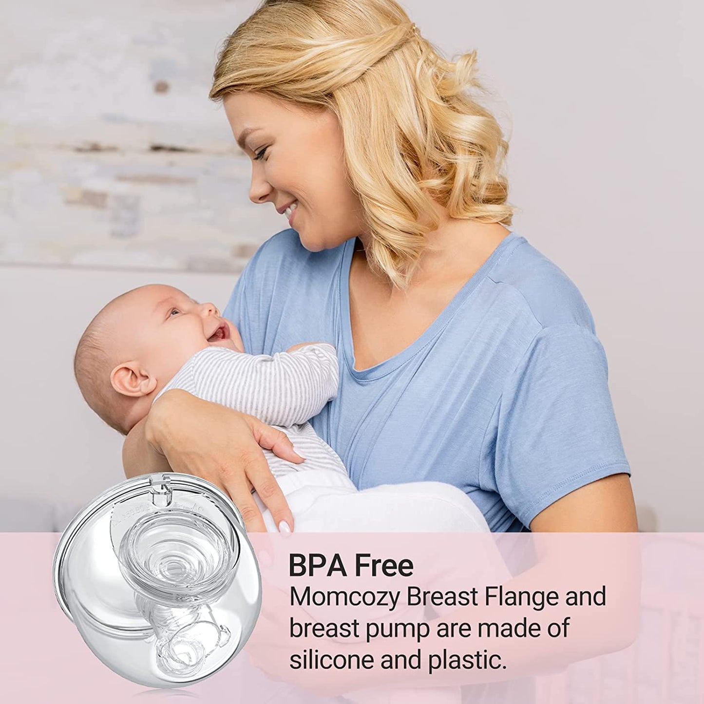 Momcozy - Brida Compatible con Repuestos de Sacaleches S9/S12 (180ml)