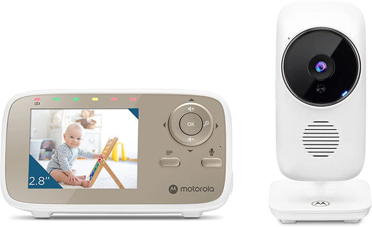 Motorola Nursery VM483 Babá Eletrônica 2.8", Zoom Digital, Talk Back