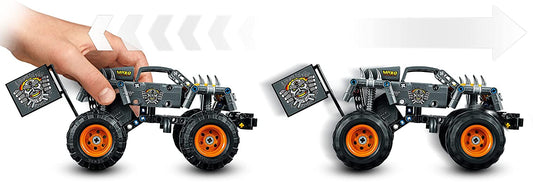 LEGO 42119 - Technic Monster Jam Max-D Truck Toy to Quad Bike Pull Back 2 em 1