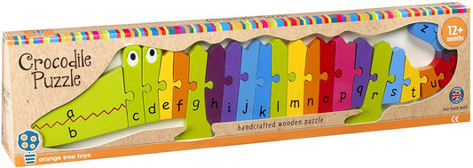 Orange Tree Toys Crocodile Alphabet Puzzle