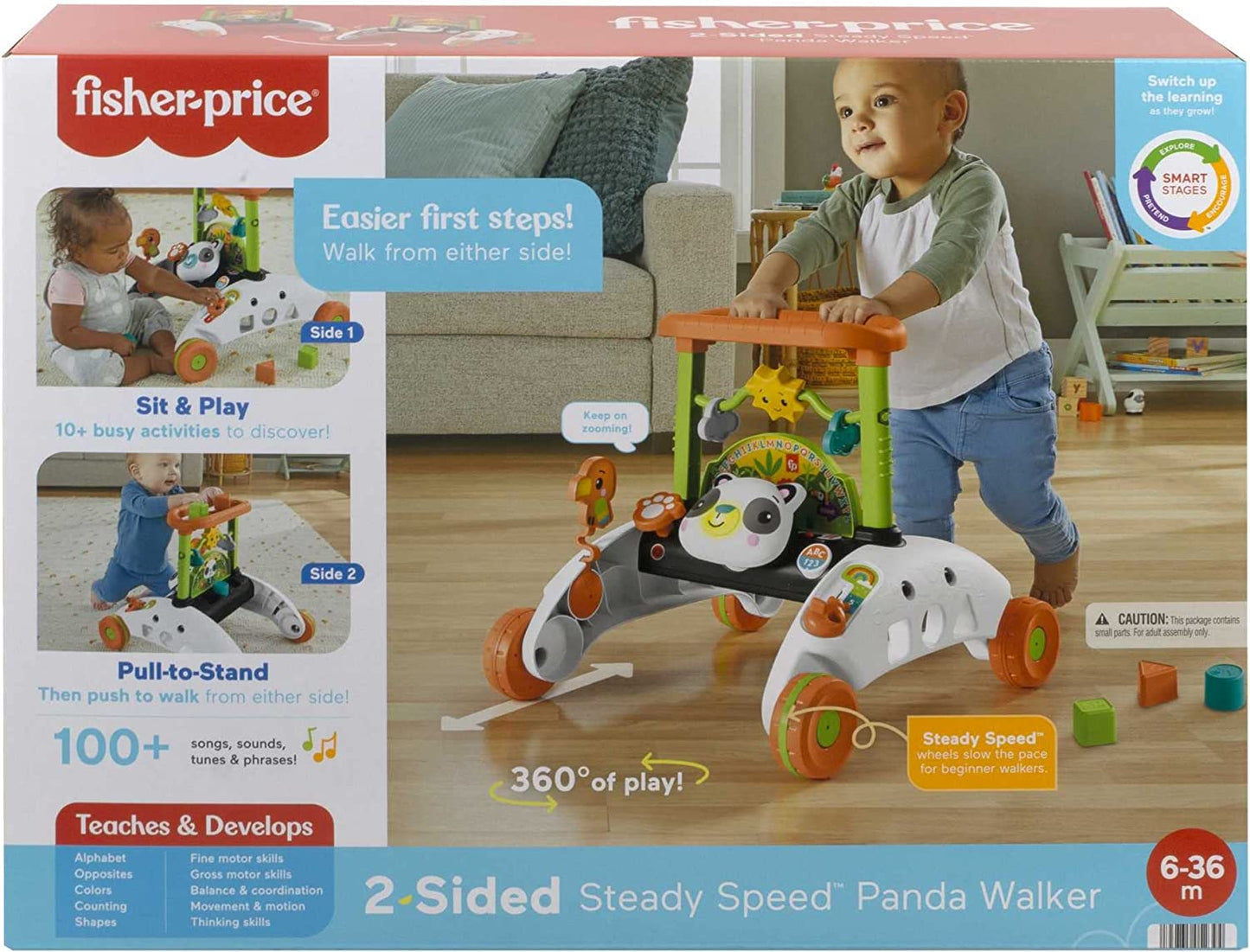 Fisher-Price Panda Andador Interativo Multilanguage