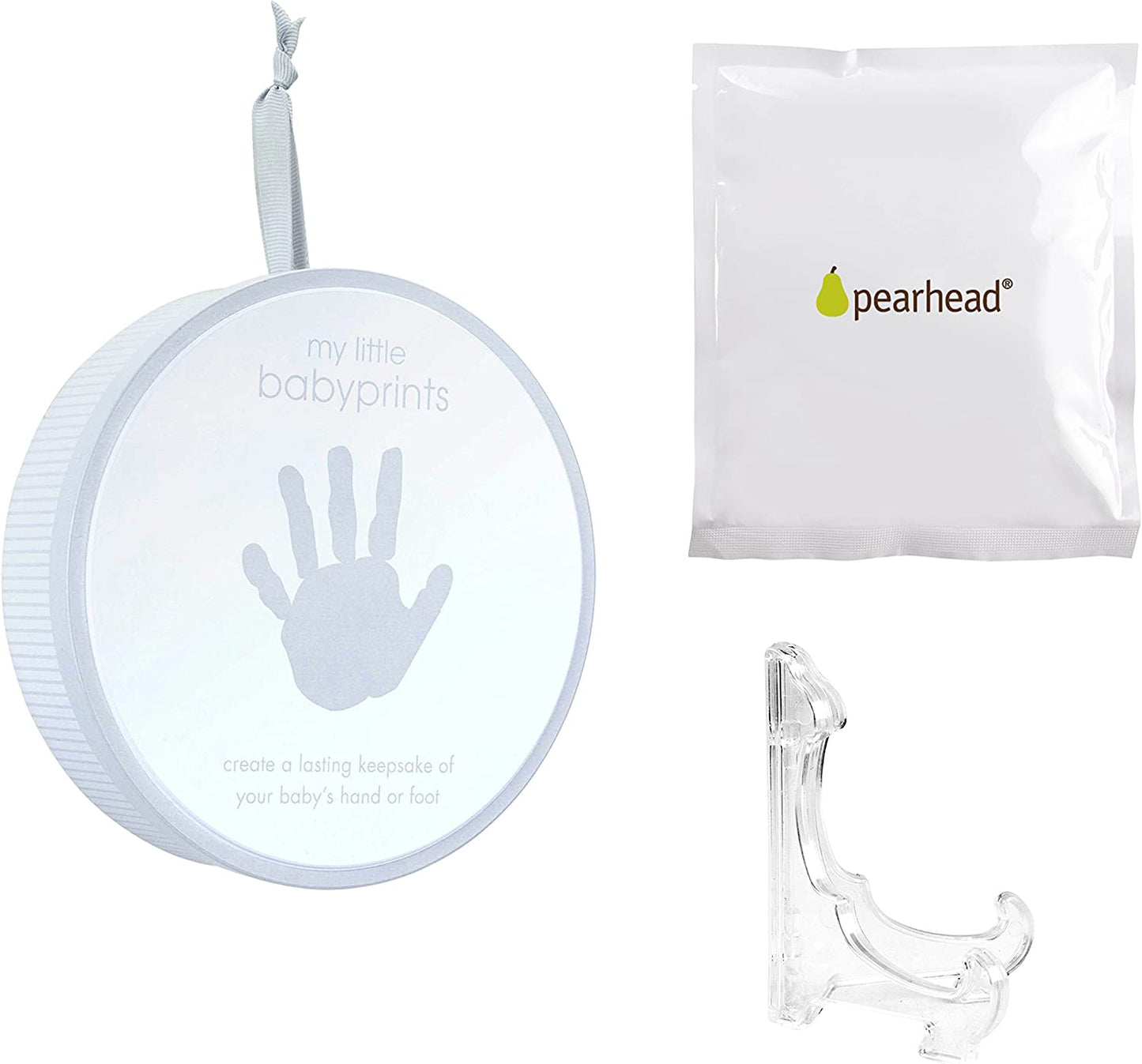 Pearhead - My Little Baby Prints Lata de Lembrança - Cinza