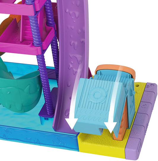 Polly Pocket Pollyville Super Slidin' Parque Aquático