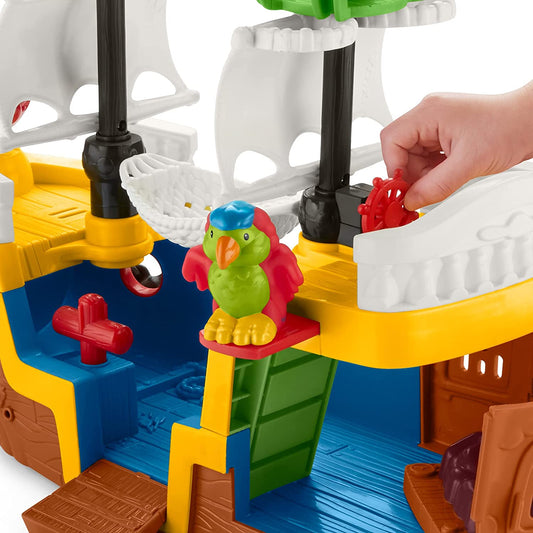 Fisher-Price GPP74 - Little People Pirate Ship play com música