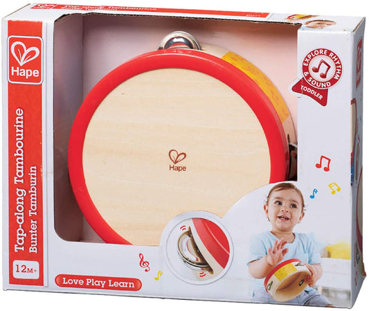 Hape - Pandereta Instrumento musical de madera