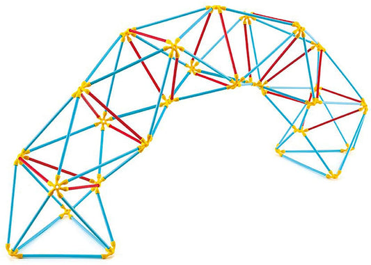 Hape E5564 Flexistix Juego de construcción de estructura geodésica