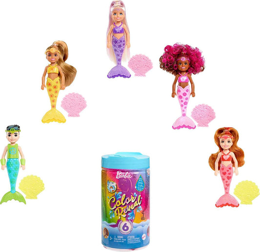 Barbie - Water Reveal revela cambio de color + sorpresas 3+